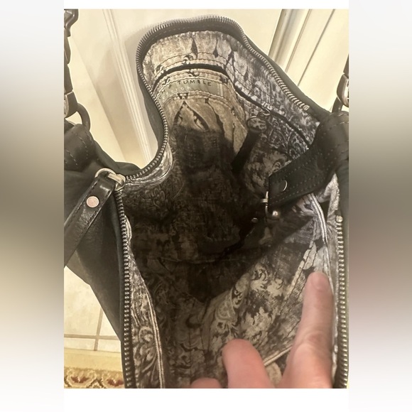 Rough & Tumble Custom Hobo Shoulder Crossbody Bag Brand New! - Picture 3 of 9